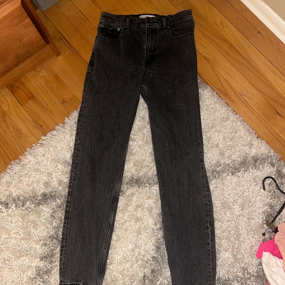 Women's Abercrombie High Rise Mom Jean